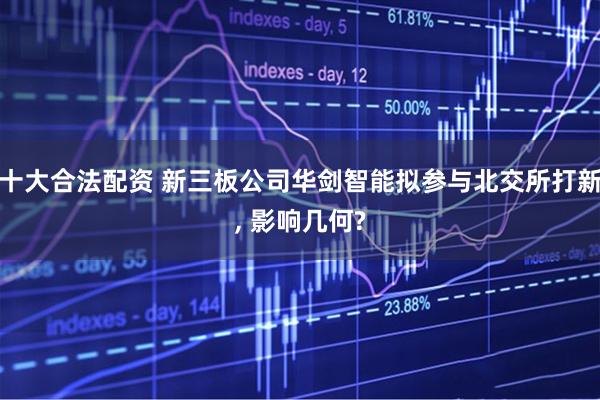 十大合法配资 新三板公司华剑智能拟参与北交所打新, 影响几何?